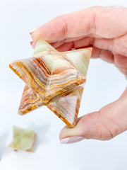 Green Onyx Merkaba | Large