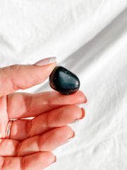 Black Obsidian Tumbles | Small