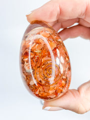 Orgonite Carnelian Egg | X Large