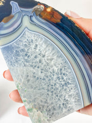 Agate Bookend 1917g