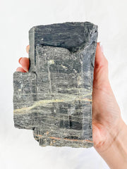 Black Tourmaline and Hematite Natural Chunk 1.2kg