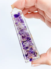 Orgonite Amethyst Obelisk | Medium