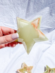 Green Onyx Star Bowl | Large