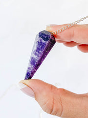 Lepidolite Pendulum