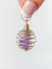 Silver Spiral Pendant