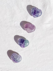 Fluorite Heart | Extra Small