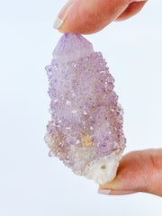 Amethyst Spirit Quartz Cluster 45g