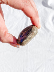 Azurite and Malachite Free Form on Matrix 38g