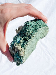 Green Heulandite Cluster 460g