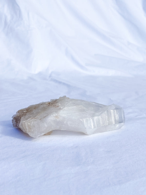 Himalayan Quartz Natural Point with Inclusions 273g
