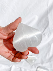 Selenite Heart | X Large
