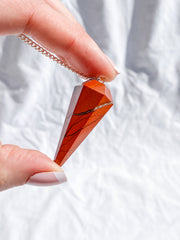 Red Jasper Pendulum