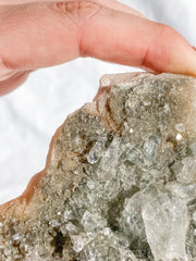 Smoky Himalayan Quartz with Inclusions CutBase Cluster 224g