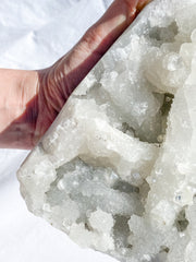 Chalcedony with Apophyllite CutBase Cluster 2.4kg