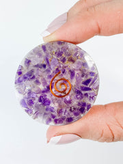 Orgonite Pop Sockets | Amethyst