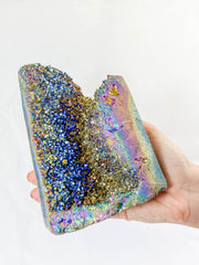 Rainbow Titanium Treated Amethyst Cluster 1.4kg