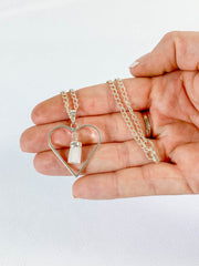 Love Crystals Pendant Selenite