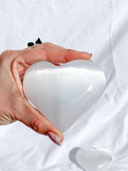Selenite Heart | XXX Large