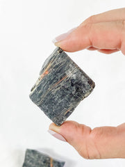 Black Tourmaline and Hematite Natural | Small