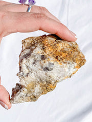 Quartz Natural Mineral Specimen Cluster 323g