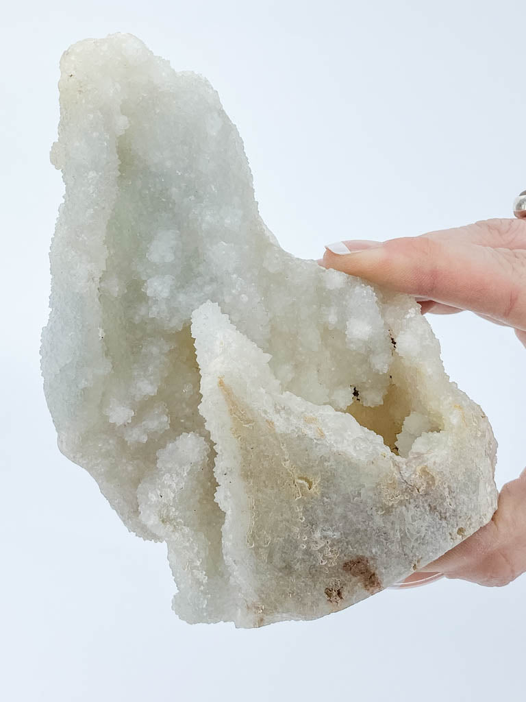 Finger Coral Quartz Cluster 609g
