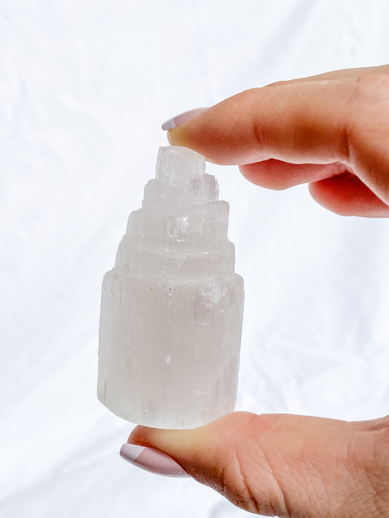 Selenite Tower | Small