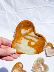 Green Onyx Heart Bowl | Large