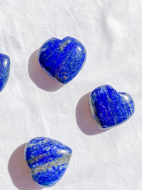 Lapis Lazuli Heart | Extra Small