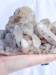 Smoky Himalayan Quartz Cluster with Inclusions 2.5kg