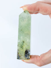 Prehnite Obelisk 103g
