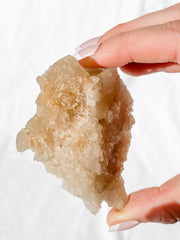 Smoky Himalayan Quartz Cluster with Inclusions 195g