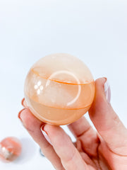 Onyx Orange Sphere | Large