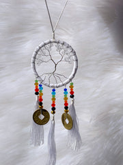 Tree of Life Peace Chakra Dream Catcher