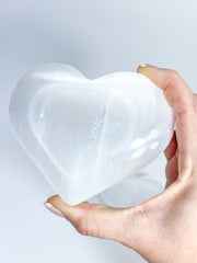 Selenite Heart | XXXX Large