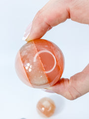 Onyx Orange Sphere | Large