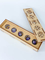 Platonic Solid Sacred Geometry | Amethyst