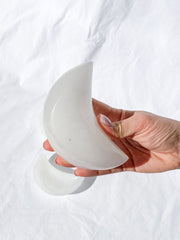 Selenite New Moon Cleansing Bowl | Large
