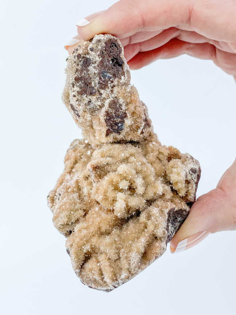 Zeolite Mineral Specimen Cluster 258g