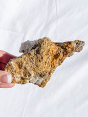 Quartz Natural Mineral Specimen Cluster 392g