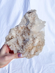 Himalayan Quartz Cluster with Inclusions 972g