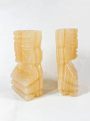 Onyx Aztec Mayan Bookend 1982g
