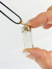Vitality Pendant Natural Clear Quartz