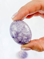 Lepidolite Light Worry Stone