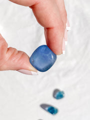 Fluorite Blue Tumbles | Small