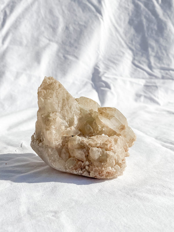 Himalayan Quartz Cluster with Inclusions 536g
