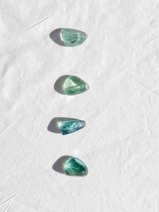 Fluorite Green Tumbles | Small