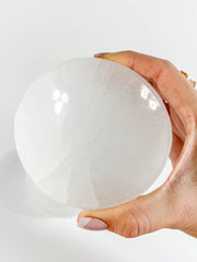 Selenite Cleansing Bowl | Large