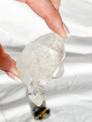 Balance Duo: Clear Quartz + Smoky Quartz | Large
