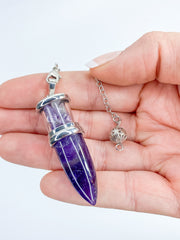 Amethyst Seer Chakra Pendulum