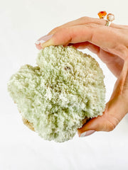 Scolecite Cluster with Inclusions 318g